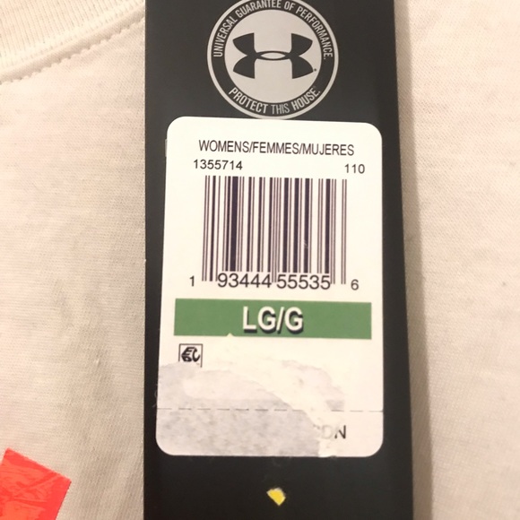 Under armour Project Rock Focus T Shirt Womens, size l - Picture 2 of 6